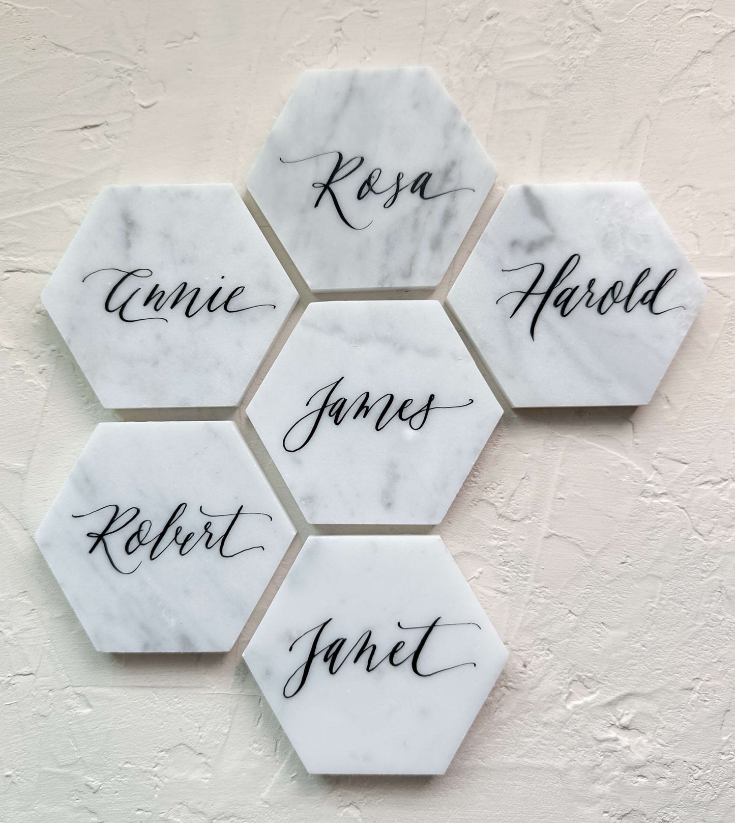 MARBLE ESCORT CARDS