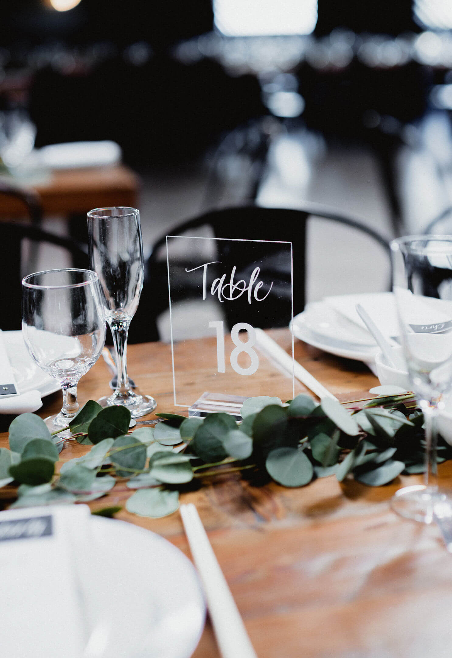 Acrycli Table Numbers CLEAR ACRYLIC TABLE NUMBERS – CalligraphyByMac