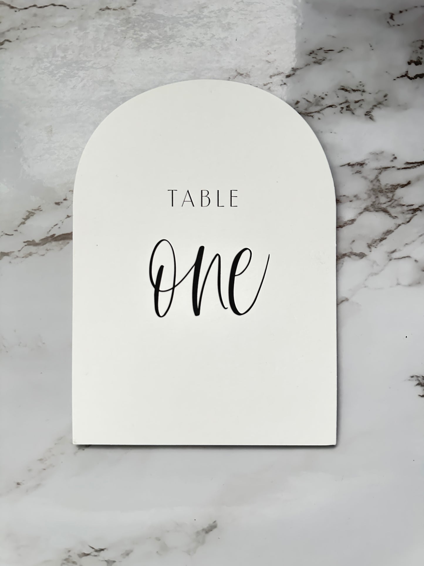 ARCH TABLE NUMBERS