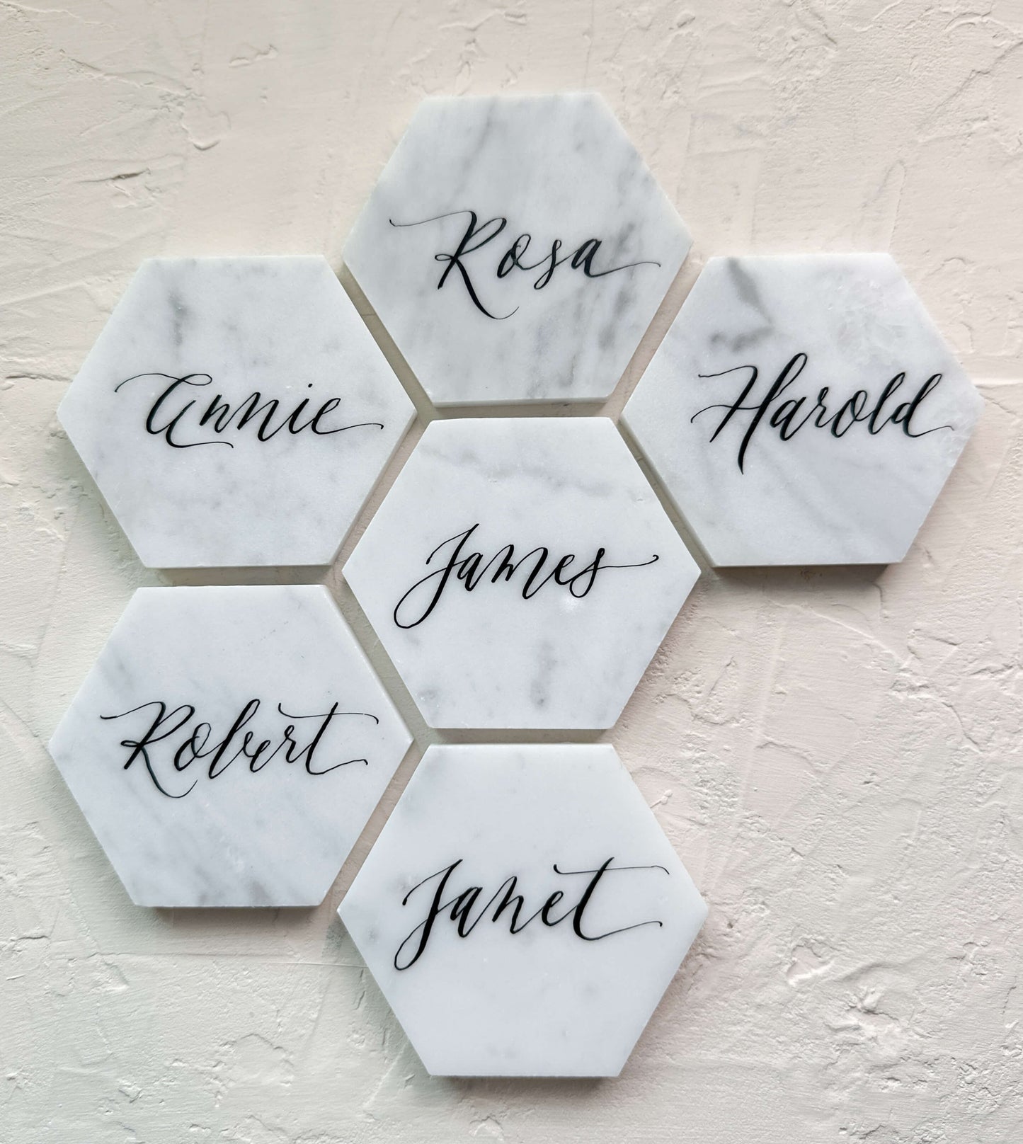 MARBLE ESCORT CARDS